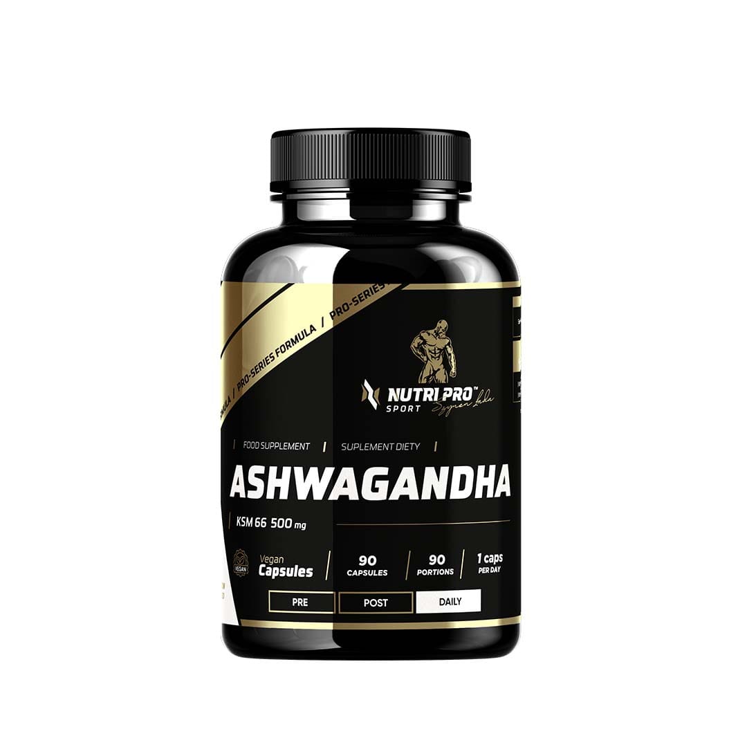 NUTRI PRO SPORT Ashwagandha 666mg - 90 caps
