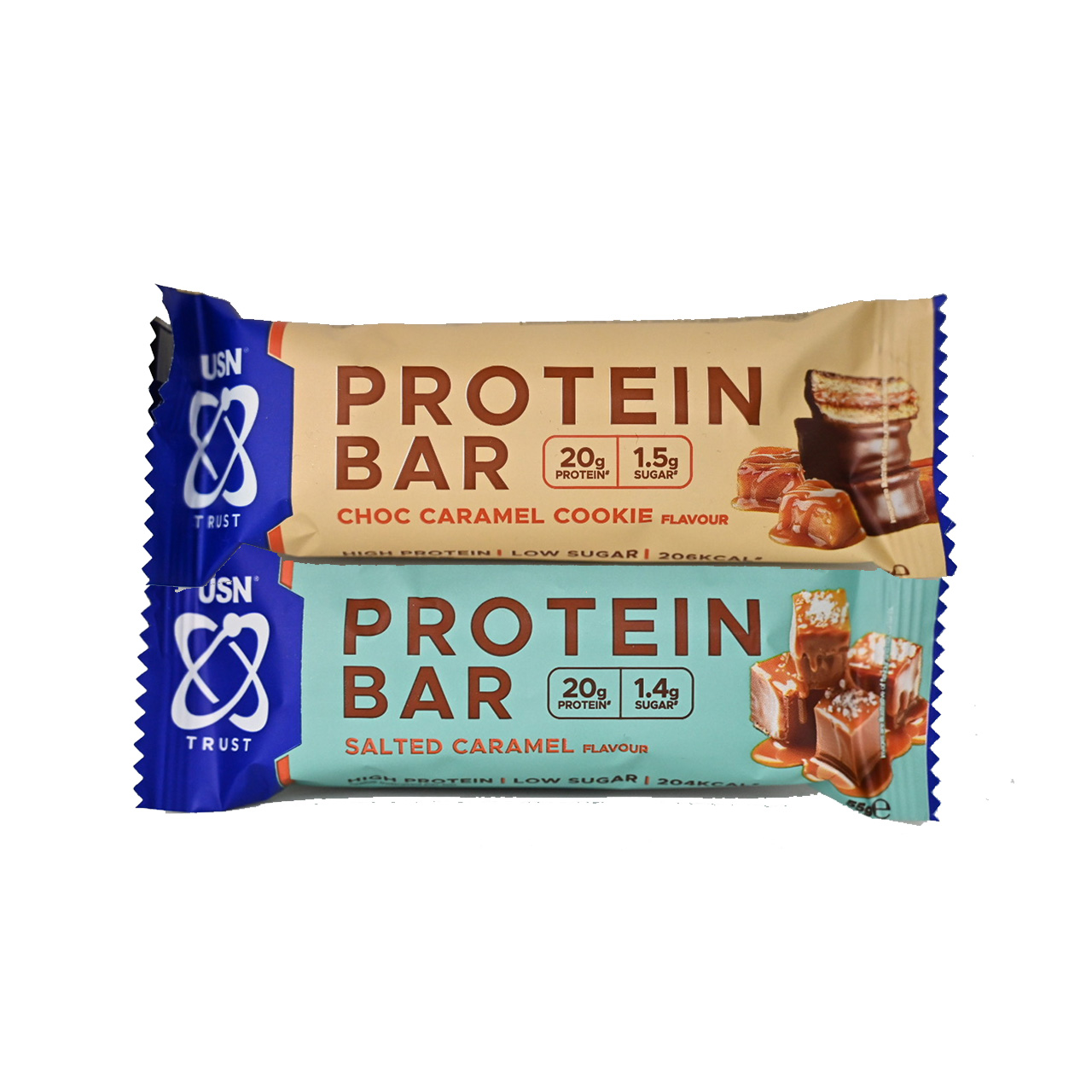 USN TRUST HIGH PROTEIN BARS 55G