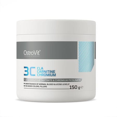 OstroVit 3C CLA Carnitine Chromium 150 g Raspberry Lemonade with Mint