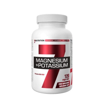 7Nutrition Magnesium + Potassium - 120 vege caps