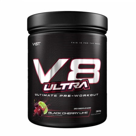 VAST - V8 Ultra 4-in-1 High-Performance Pre-Workout Booster 20servs - 364g.