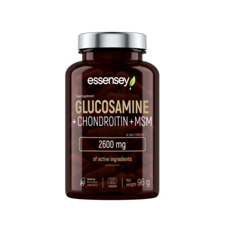 ESSENSEY Glucosamine + Chondroitin + MSM 120caps.