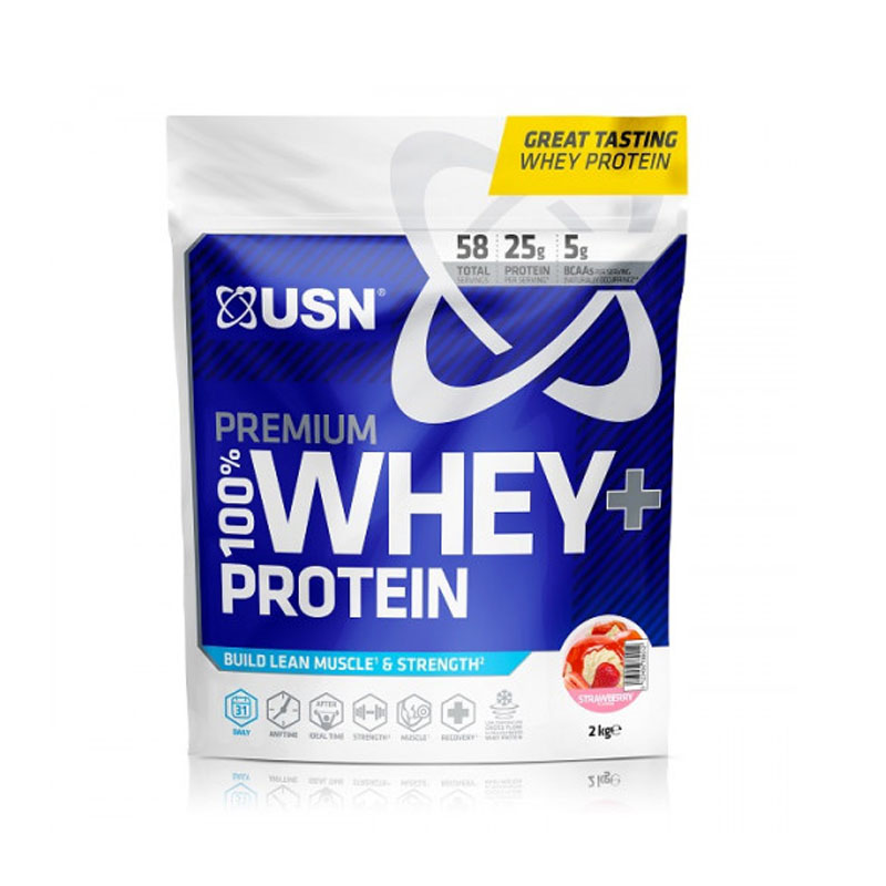 USN 100% Premium Whey Protein - Bag- 2kg