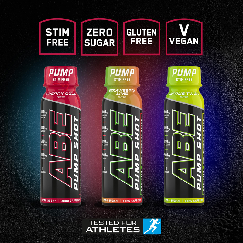 APPLIED NUTRITION - ABE Pump Pre-Workout Shots - Stim Free 100ml - Image 6