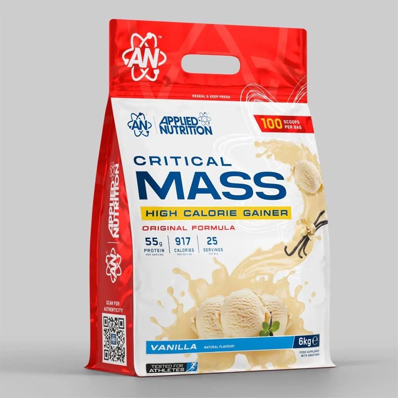 APPLIED NUTRITION - CRITICAL MASS ORIGINAL 6KG + FREE T-SHIRT - Image 4
