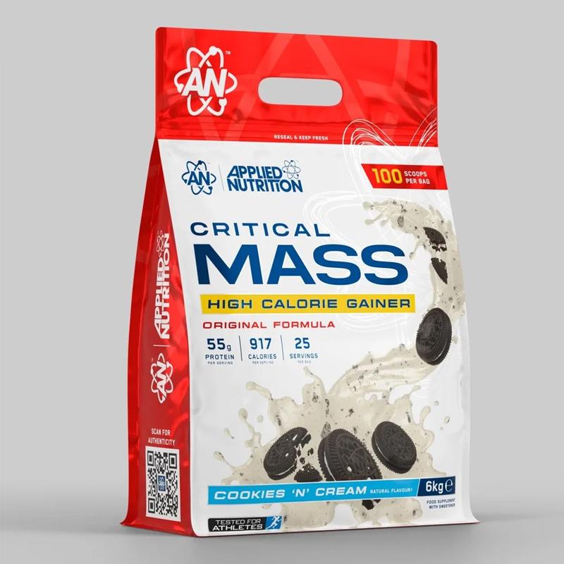 APPLIED NUTRITION - CRITICAL MASS ORIGINAL 6KG + FREE T-SHIRT - Image 3